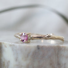 Load image into Gallery viewer, Tourmaline Branch Ring in Gold