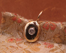 Load image into Gallery viewer, Diamond Gold Stone Pendant Charm in Gold