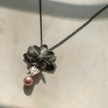 Load image into Gallery viewer, Orchid Necklace in Sterling Silver
