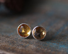 Load image into Gallery viewer, Stud Earrings in Sterling Silver
