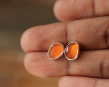 Load image into Gallery viewer, Stud Earrings in Sterling Silver
