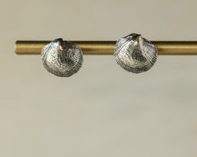 Load image into Gallery viewer, Shell Stud Earring in Sterling Silver
