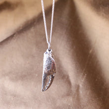 Load image into Gallery viewer, Crab Claw Pendant in Sterling Silver
