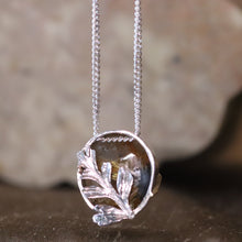 Load image into Gallery viewer, Star Rutilated Quartz Necklace in Sterling Silver
