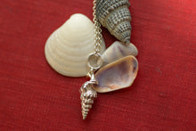 Load image into Gallery viewer, Auger Shell Charm in Sterling Silver
