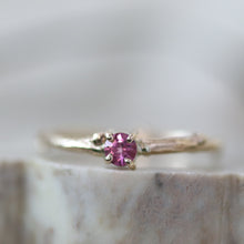 Load image into Gallery viewer, Tourmaline Branch Ring in Gold
