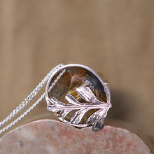 Load image into Gallery viewer, Star Rutilated Quartz Necklace in Sterling Silver
