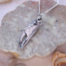 Load image into Gallery viewer, Crab Claw Pendant in Sterling Silver
