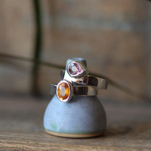 Load image into Gallery viewer, Spessartine Garnet Bella Ring - Size 6
