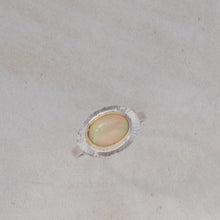 Load image into Gallery viewer, Gold and Silver Ethiopian Opal Soleil Ring
