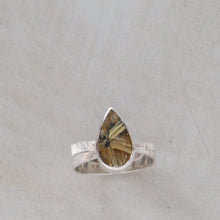 Load image into Gallery viewer, Star Rutilated Quartz Ring
