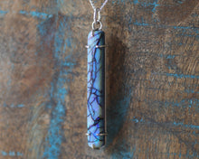 Load image into Gallery viewer, Elongated Sterling Opal Necklace I
